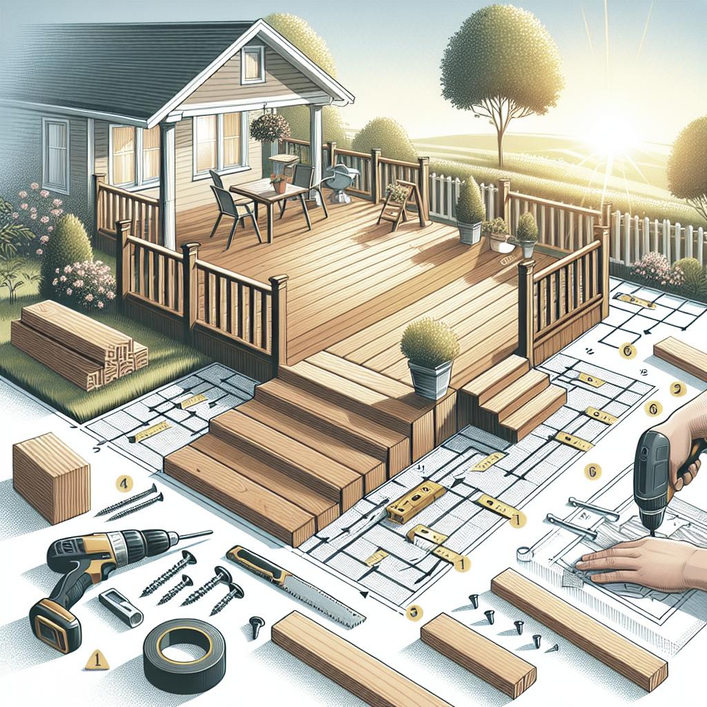 Guide pratique : Construire une terrasse en bois étape par étape