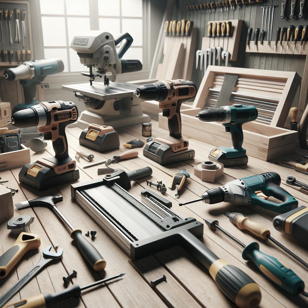 Les Outils Électriques Essentiels pour le Bricolage